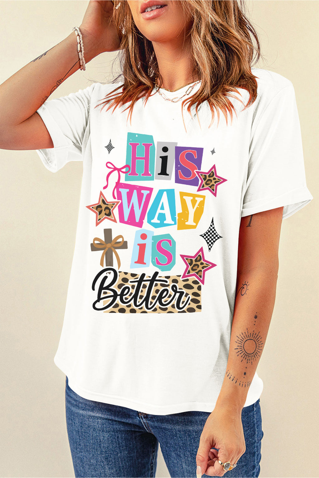 White His Way Is Better Tee