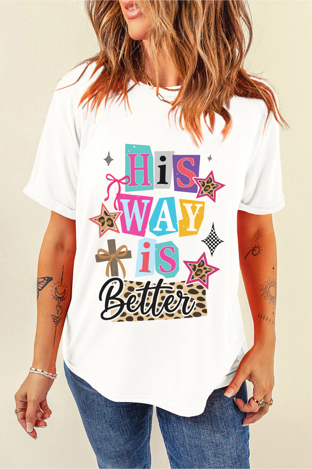 White His Way Is Better Tee